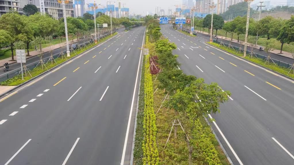 軌道交通4號線沿線道路維修整治工程-景觀綠化工程監理